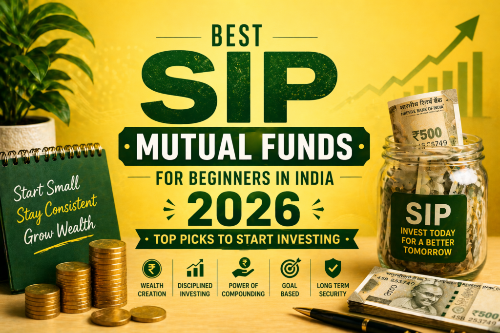 Discover the best SIP mutual funds for beginners in India 2026. Expert picks, top SIP investment advisors near Chandigarh, and tips to start investing from ₹500/month.