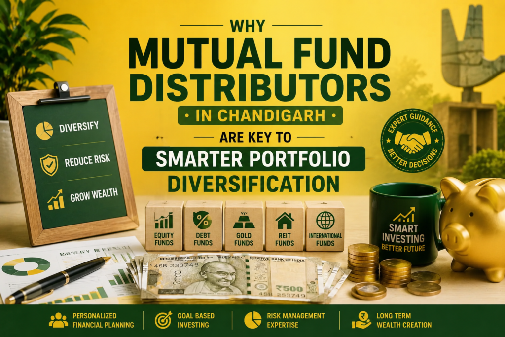 Why Mutual Fund Distributors in Chandigarh Are Key to Smarter Portfolio Diversification