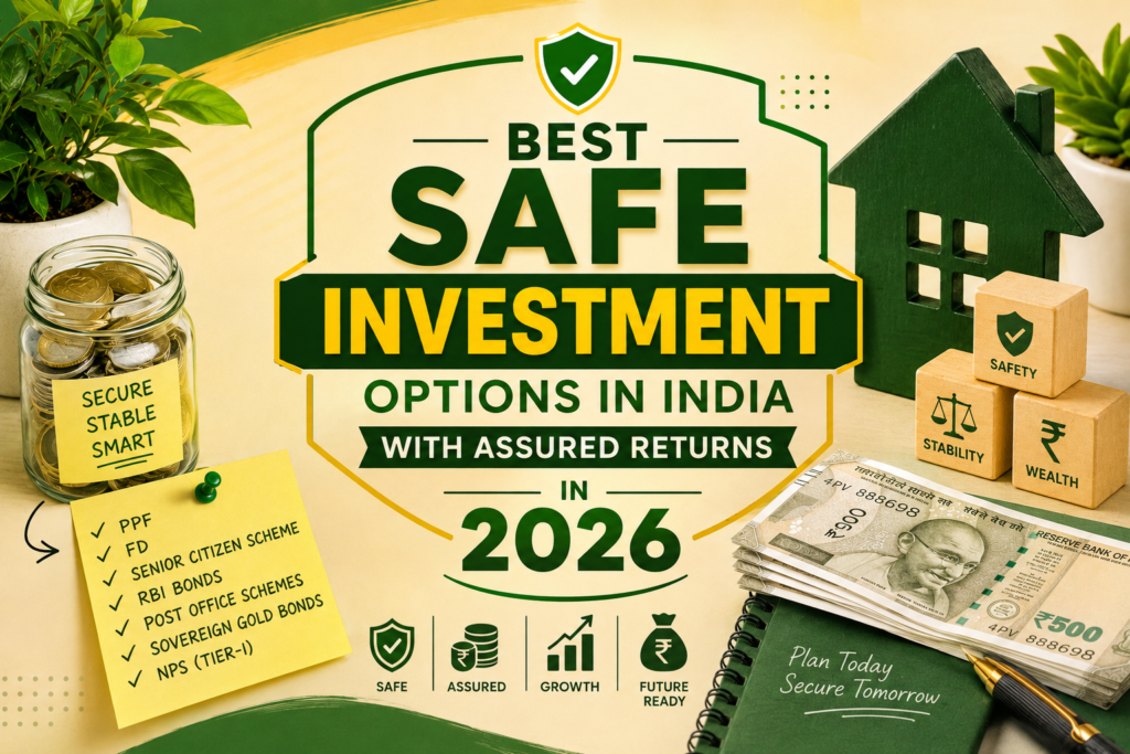 ed blog on [Best Safe Investment Options in India with Assured Returns in 2026