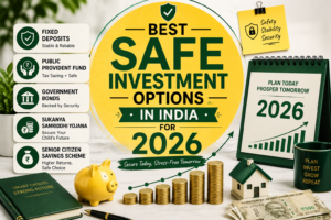 Best Safe Investment Options in India for 2026