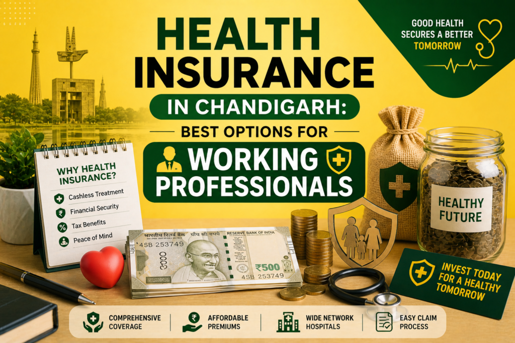 Health Insurance in Chandigarh: Best Options for Working Professionals