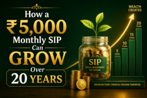 How a ₹5,000 Monthly SIP Can Grow Over 20 Years