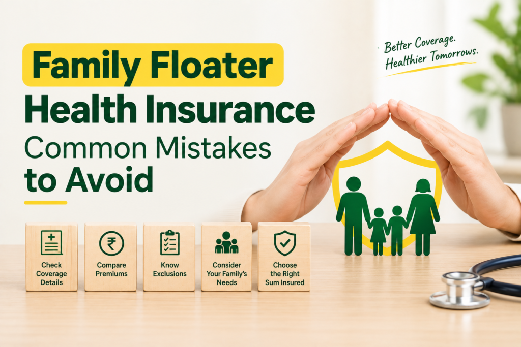 -Family Floater Health Insurance: Common Mistakes to Avoid