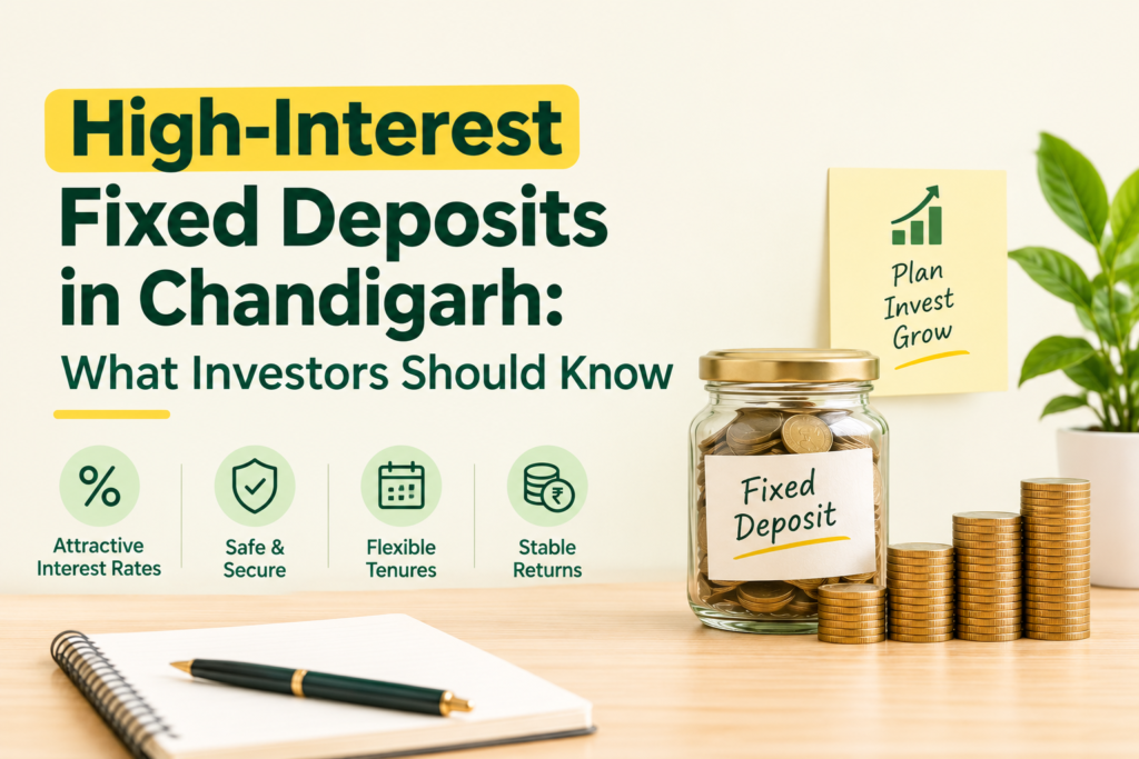 High-Interest Fixed Deposits in Chandigarh: What Investors Should Know